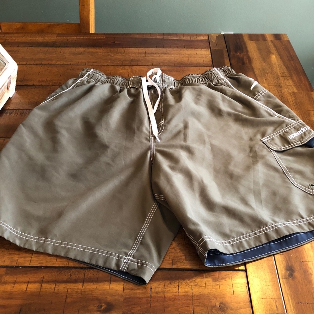 Men’s Speedo Brand Swim Trunks Sz XL